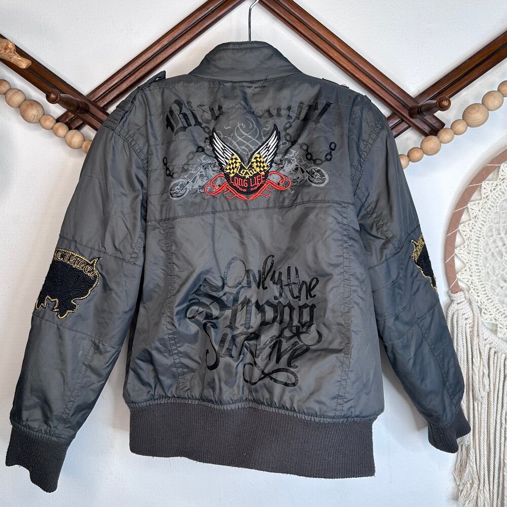 Blac Label Patch Moto Jacket - Picture 4 of 5